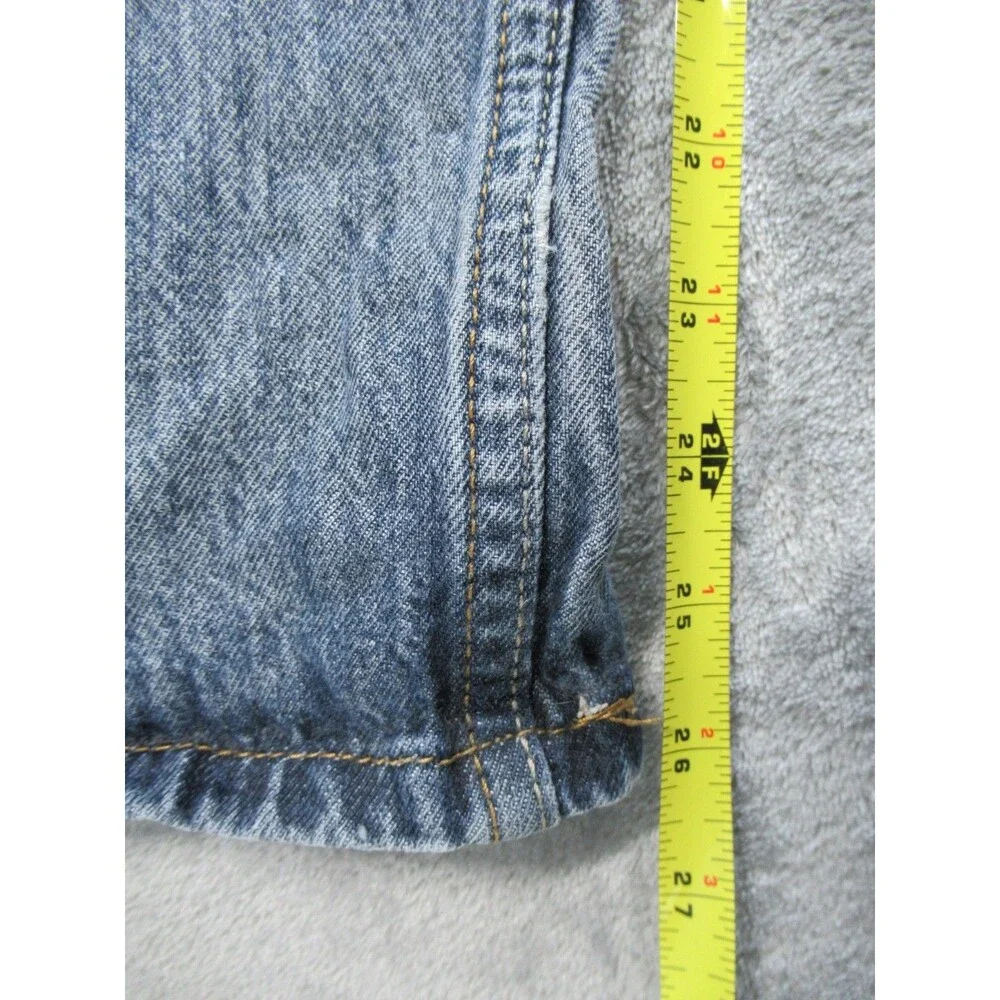 Levi's 569 Jeans Mens 42x30 (Actual 39x26.5) Relaxed Fit Straight Leg Blue